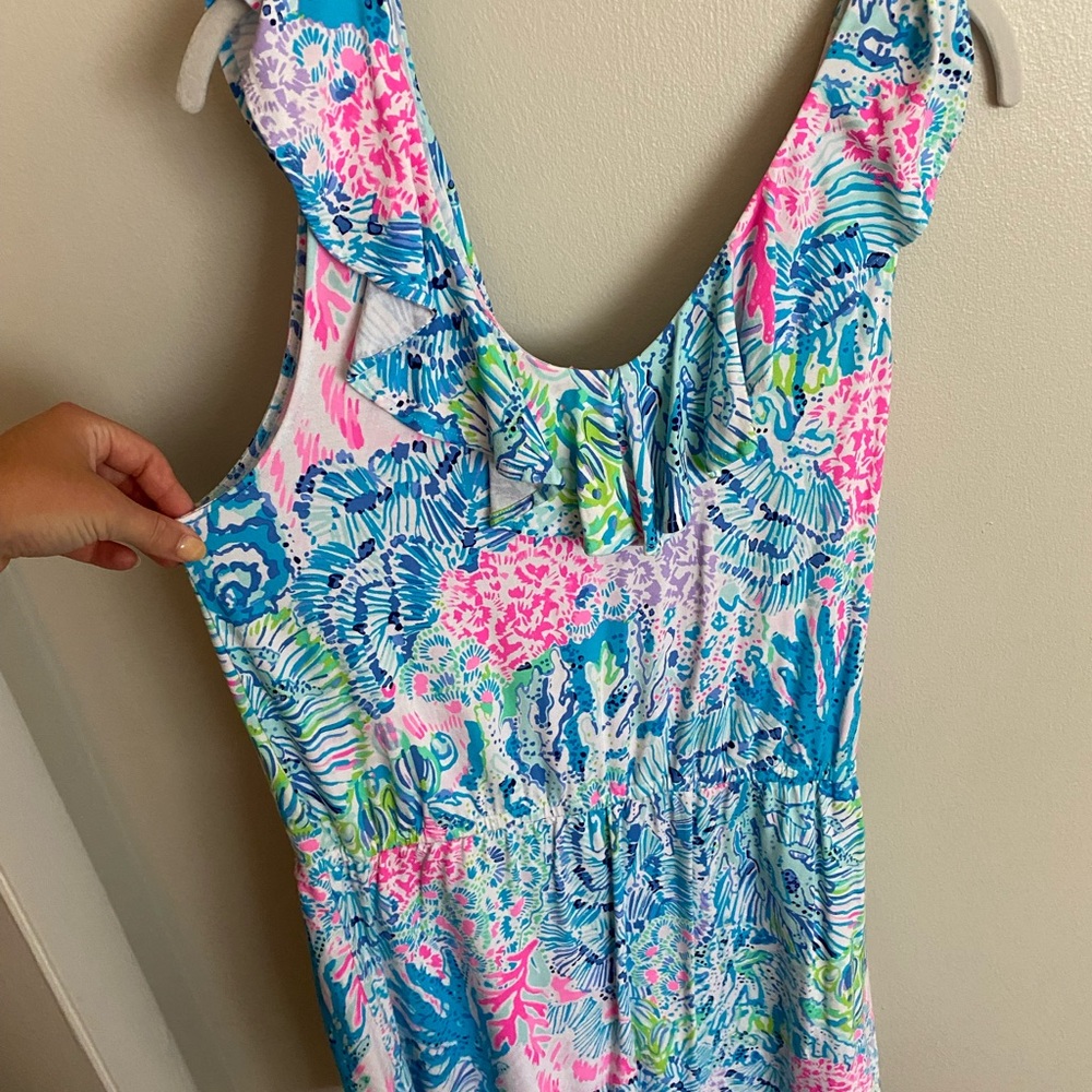 Lily Pulitzer dress with shorts underneath